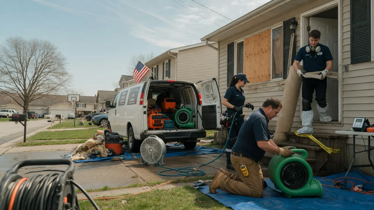 Water Damage Restoration in Mabie, WV near me